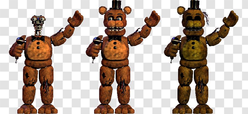 Five Nights At Freddy's 2 Freddy Fazbear's Pizzeria Simulator Freddy's: Sister Location 4 - Figurine - Toy Transparent PNG