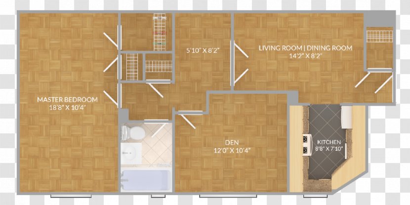 Stuyvesant Town–Peter Cooper Village Floor Plan Home Apartment - Wood - Furniture Transparent PNG