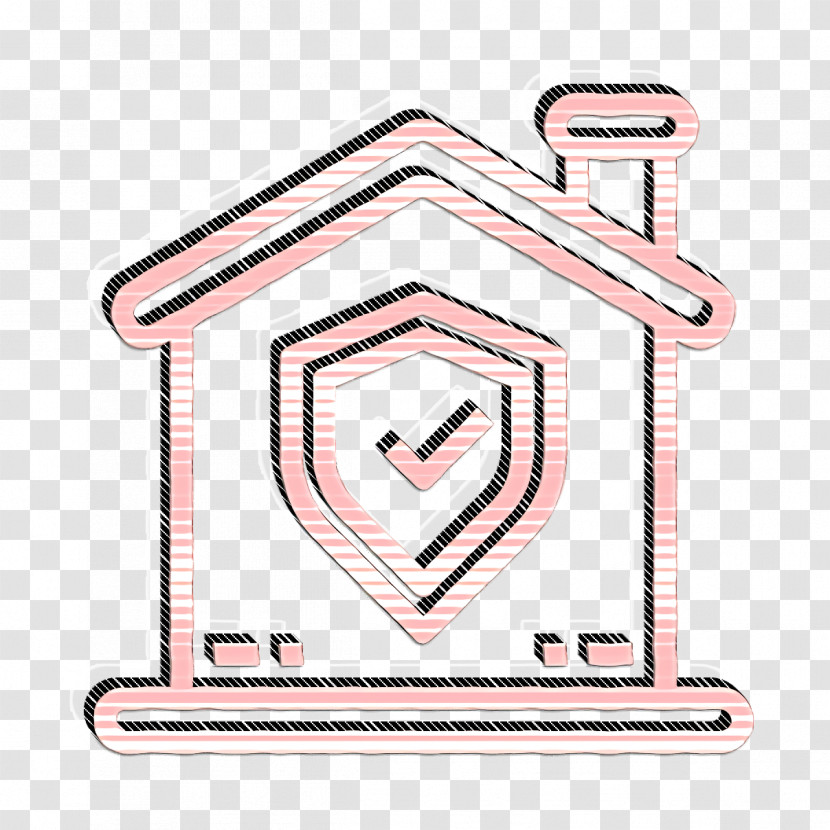 Home Icon Shield Icon Home Insurance Icon Transparent PNG