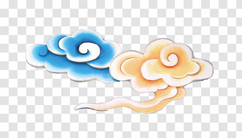 Clip Art - Cloud - Colored Clouds Transparent PNG