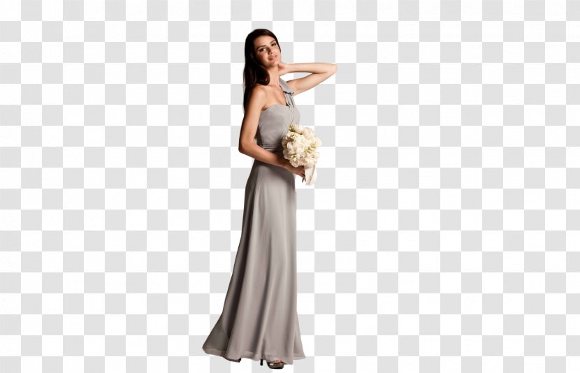 Wedding Dress Bridesmaid - Flower Transparent PNG