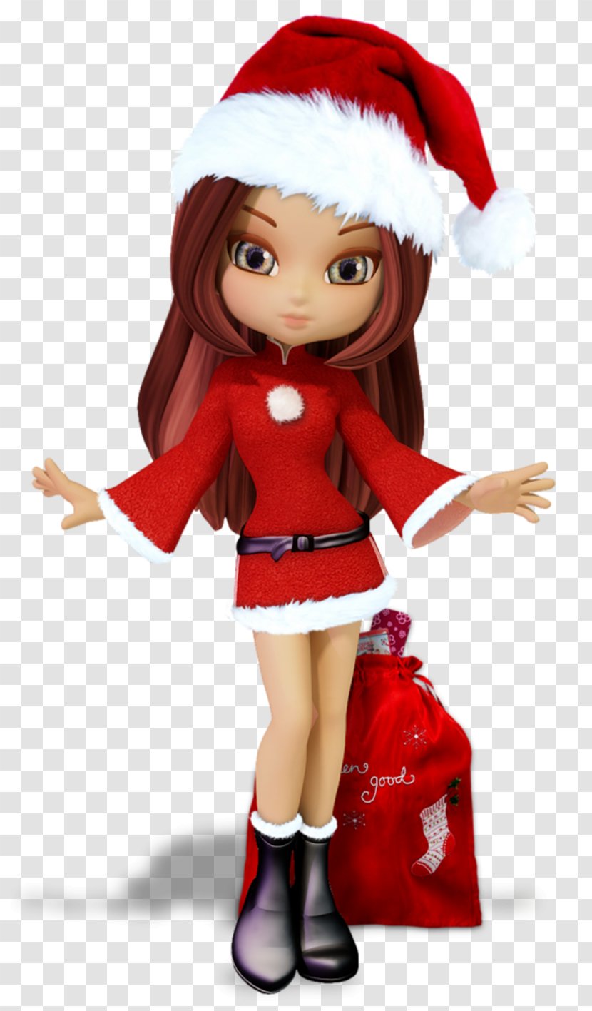 Santa Claus Christmas Dolls Elf - Decoration - Doll Transparent PNG