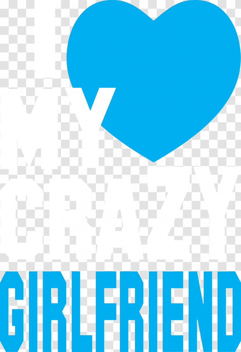 Love Girlfriend Quotation T-shirt Woman - Logo Transparent PNG