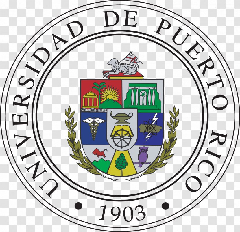University Of Puerto Rico, Río Piedras Campus Rico At Humacao Aguadilla Cayey - Emblem - Student Transparent PNG