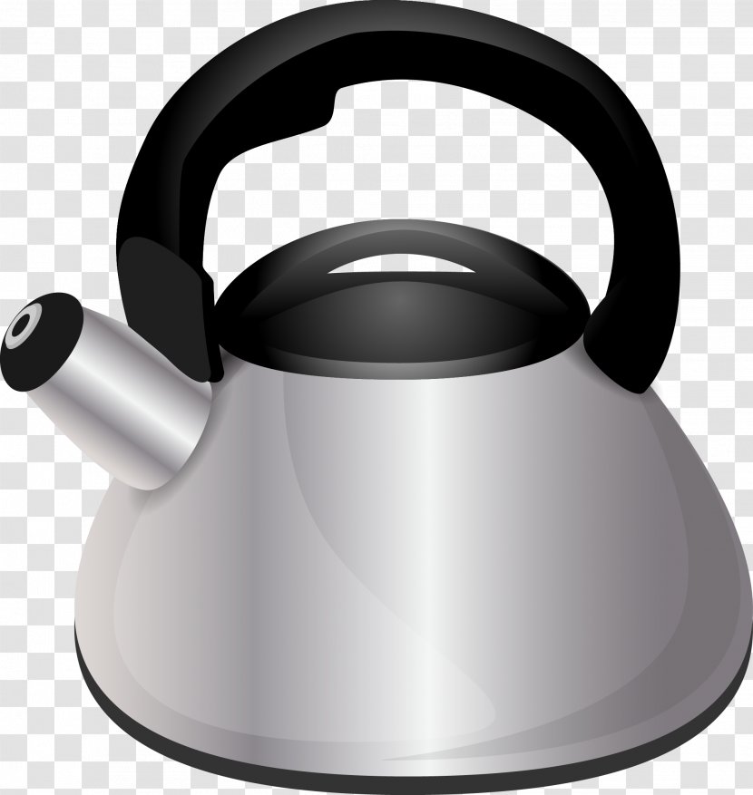 Kettle Euclidean Vector Illustration - Pixel Transparent PNG