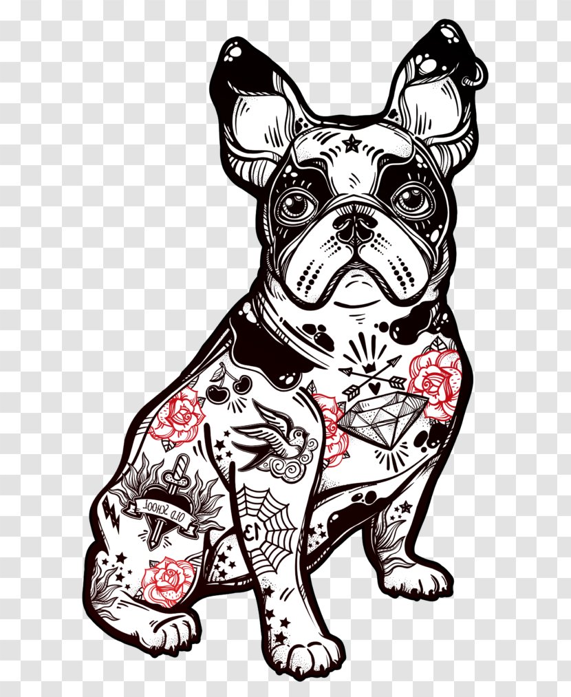 French Bulldog Dog Breed Puppy American Bully Pug - Like Mammal Transparent PNG