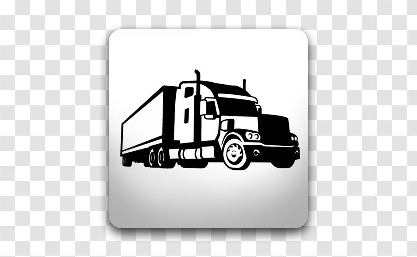 Motor Vehicle Car Mack Trucks Commercial - Black And White Transparent PNG