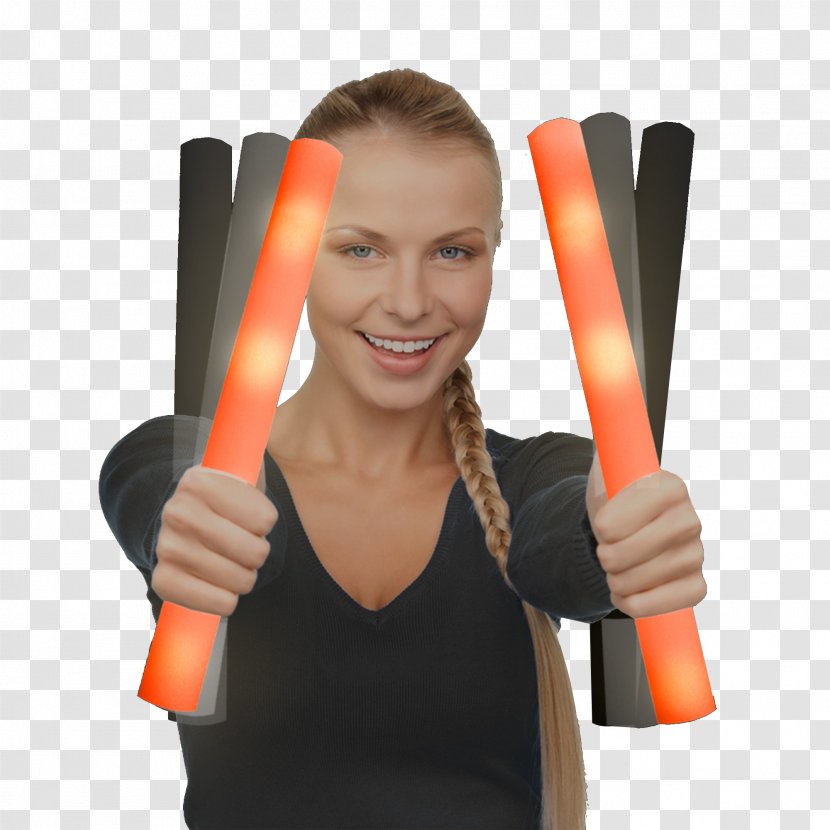 Light-emitting Diode Clothing Accessories Glow Stick Foam - Arm - Light Transparent PNG