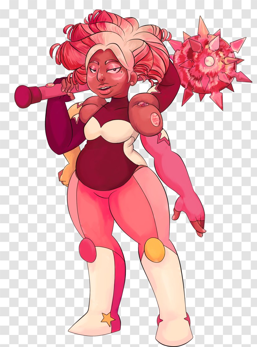 Steven Universe Red Rhodochrosite Gemstone Agate - Cartoon Transparent PNG