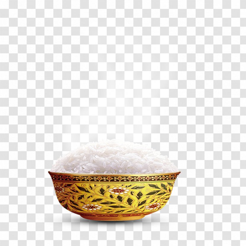 Cooked Rice Bowl Food - Cereal Transparent PNG