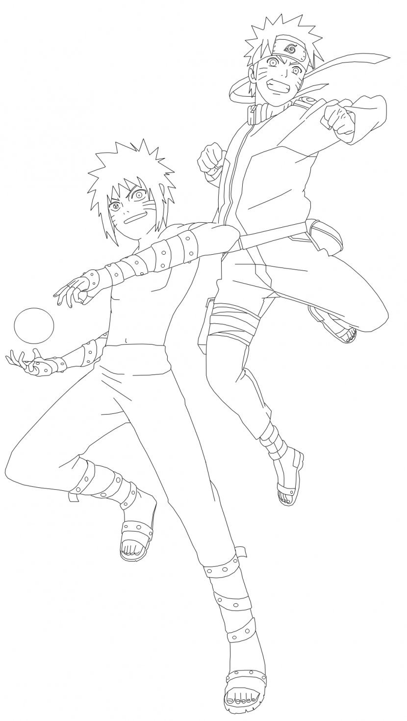 Drawing Line Art Cartoon Sketch - Menma Naruto Transparent PNG