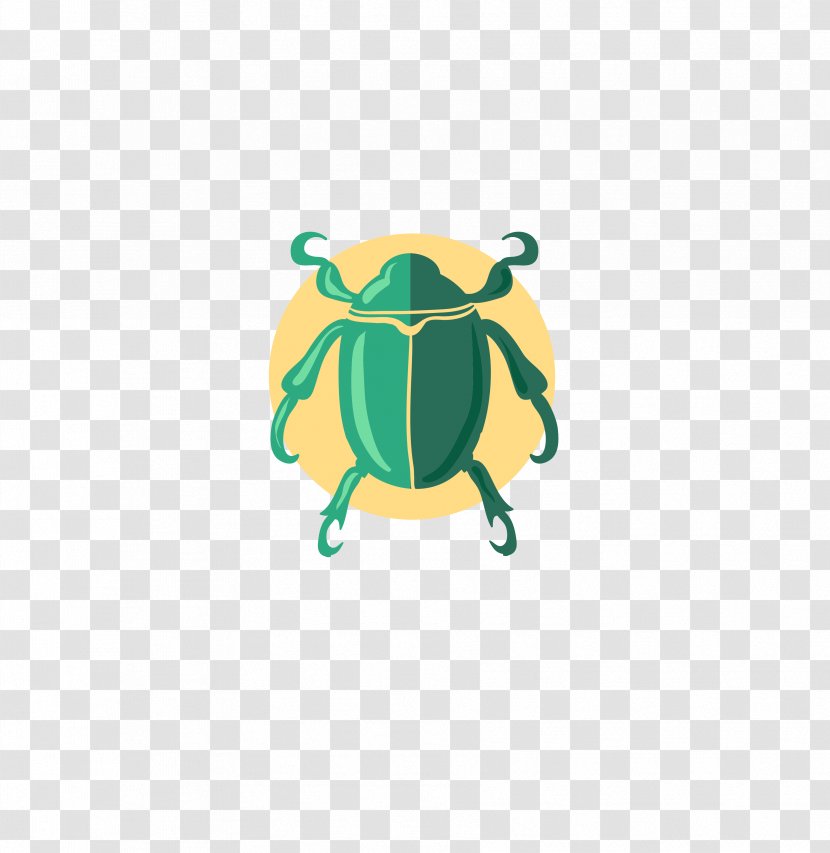 Volkswagen Beetle Euclidean Vector Dung - Insect Transparent PNG