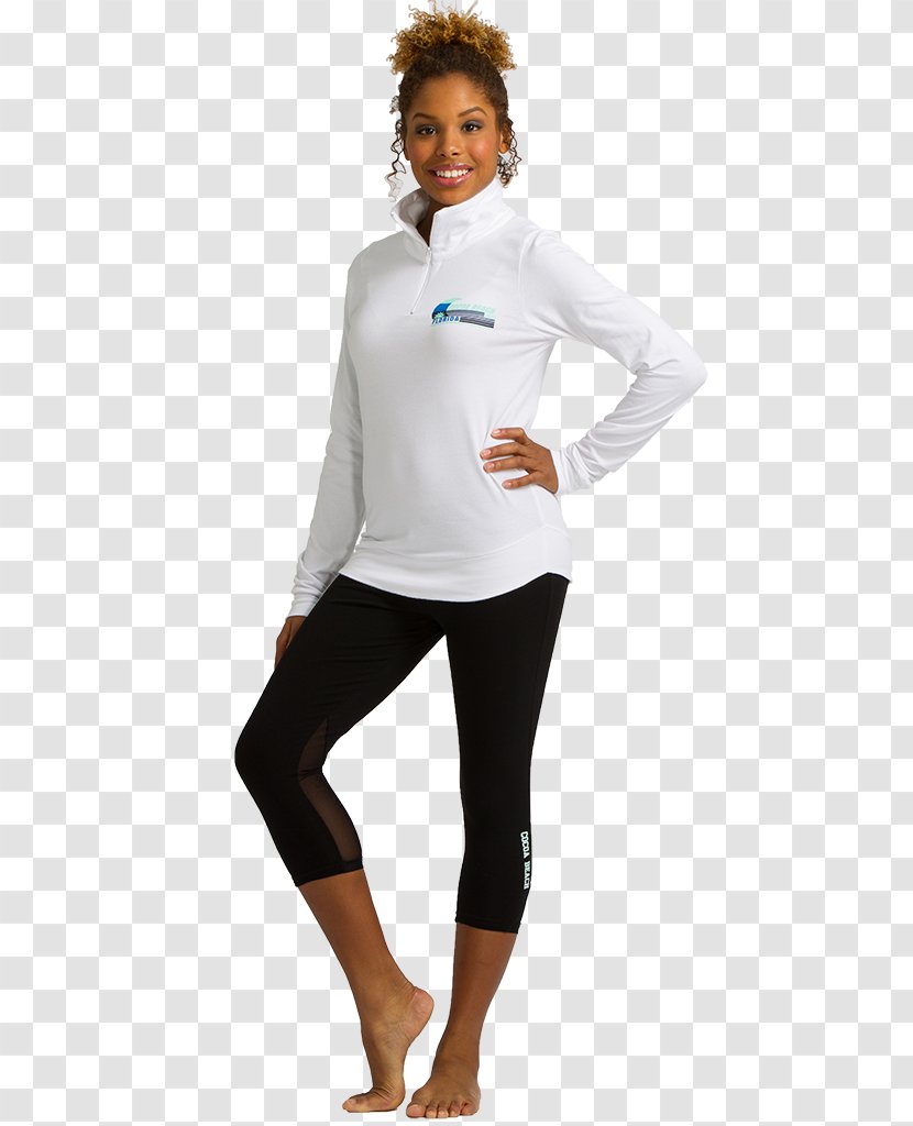 Leggings T-shirt Shoulder Sportswear Sleeve Transparent PNG