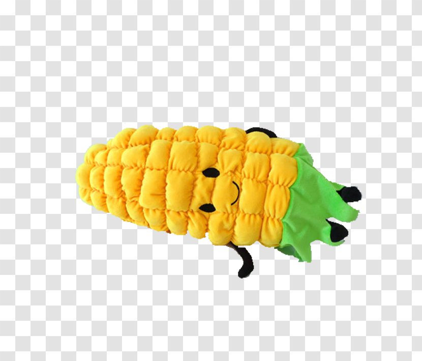 Corn On The Cob Doll Stuffed Toy Vegetable - Fruit - Leaves Baby Pillow Transparent PNG