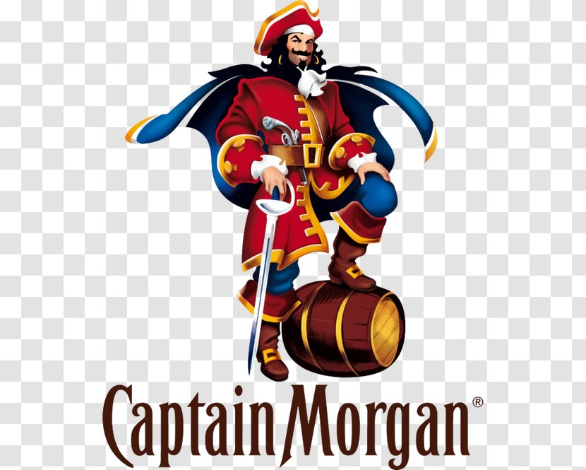 Rum Captain Morgan Distilled Beverage Diageo Alcoholic Drink - Fictional Character Transparent PNG