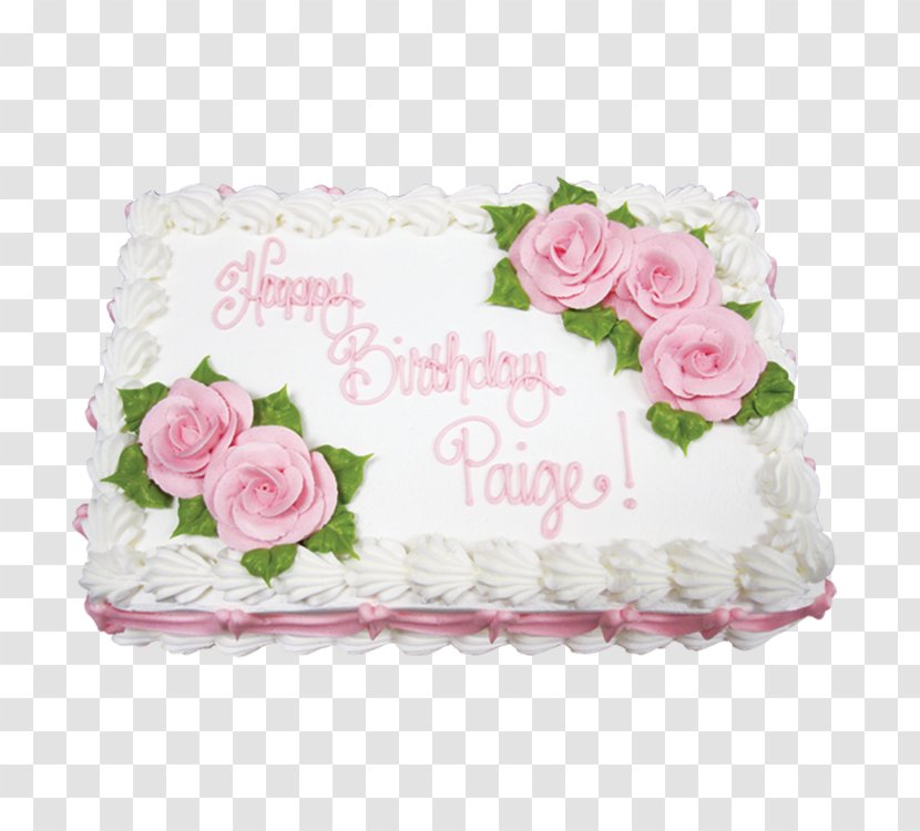 Sheet Cake Buttercream Birthday Frosting & Icing Decorating - Flower Arranging Transparent PNG