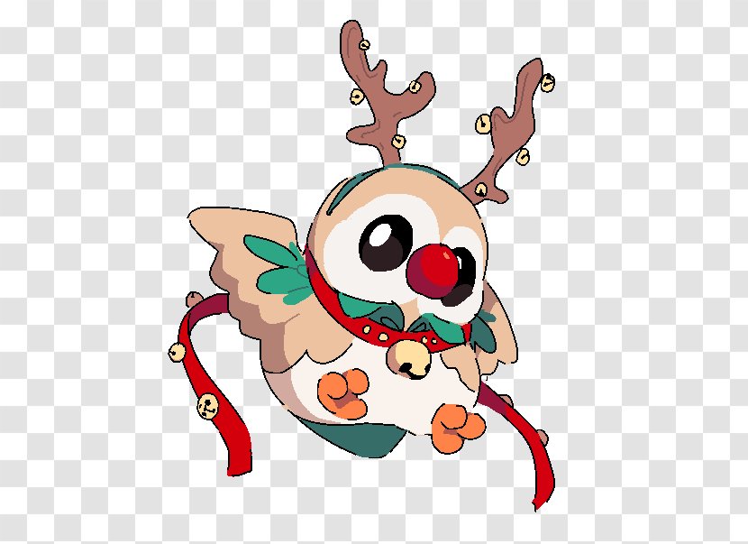 Reindeer Christmas Ornament Character Clip Art - Fictional Transparent PNG