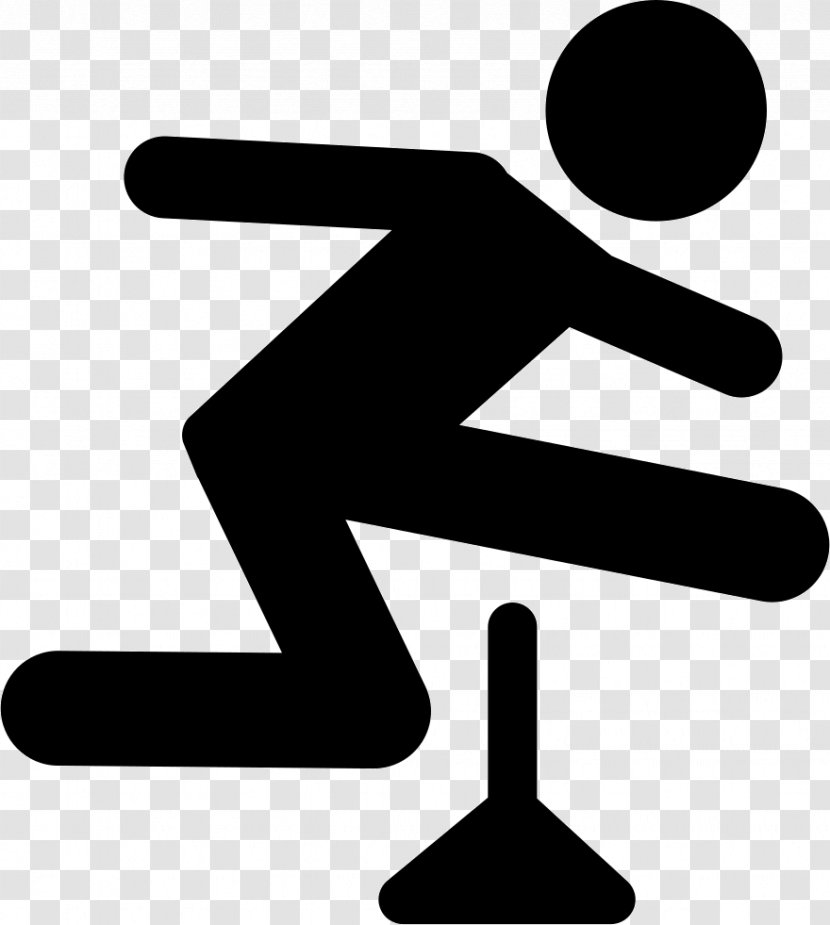 Sports - Signage - Jumping Pictogram Transparent PNG