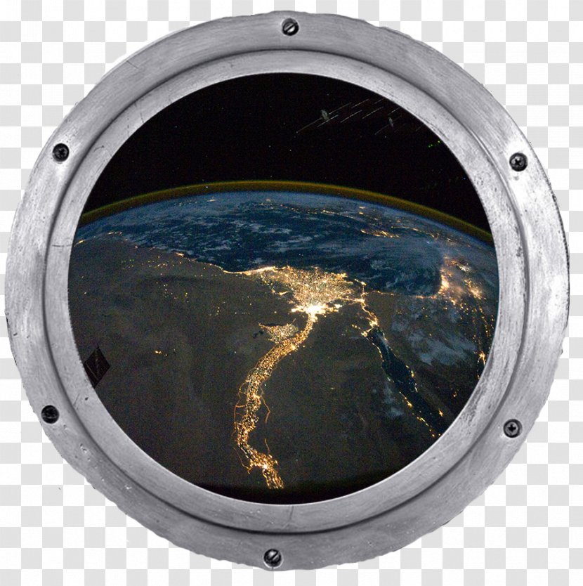 Nile Delta Alexandria International Space Station Cairo - Window - Nasa Transparent PNG