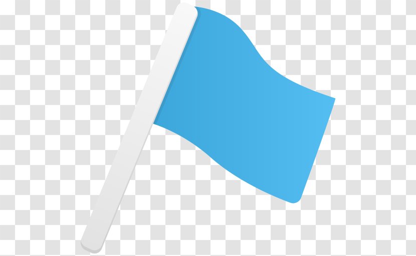 Blue Angle Azure - Flag1 Transparent PNG