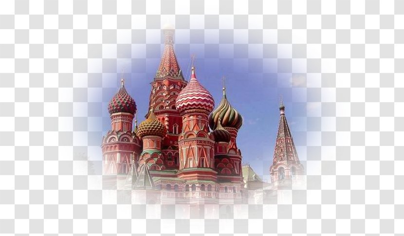 Saint Basil's Cathedral Tsar Bell Spasskaya Tower Red Square - Tourist Attraction - Moscou Transparent PNG