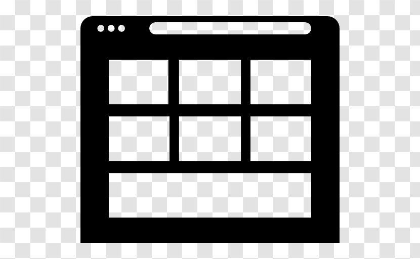 Web Browser Interface - Area Transparent PNG