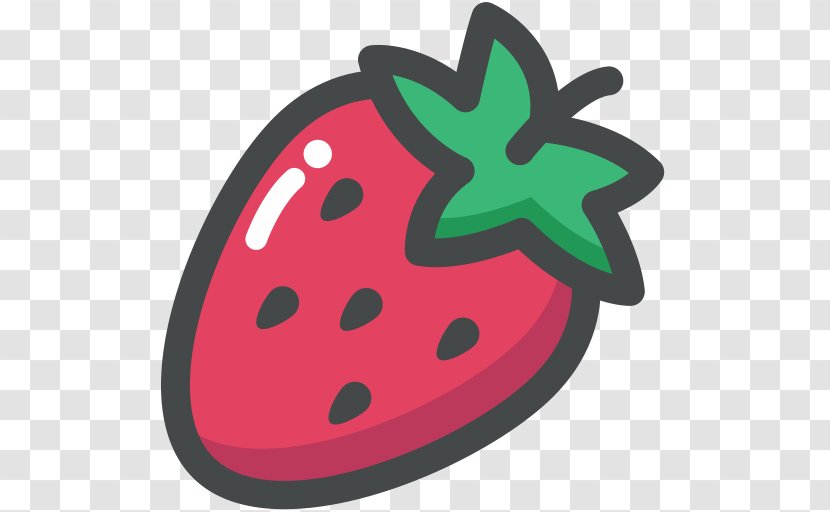 Strawberry Vegetarian Cuisine Food Clip Art - Leaf Transparent PNG