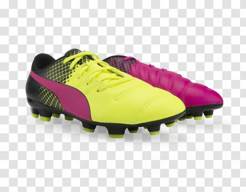Cleat Sports Shoes Sportswear Product - Football - Pink Black Puma For Women Transparent PNG