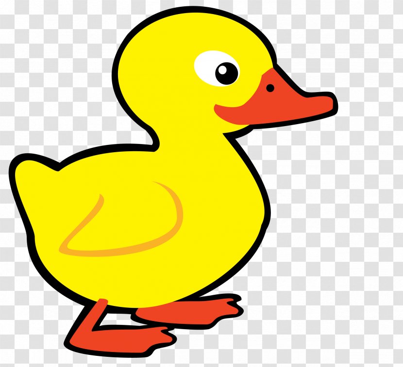 Duck Child Illustration - Yellow Cartoon Children's Toys Small Transparent PNG