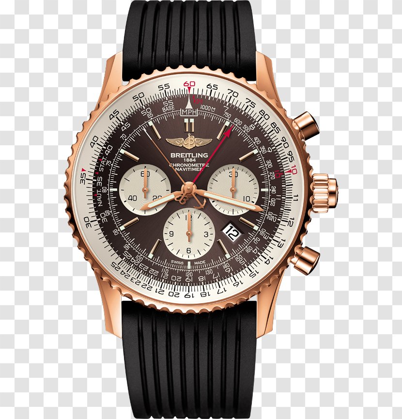 Double Chronograph Breitling SA Watch Navitimer Transparent PNG