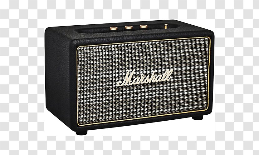 Marshall Acton Wireless Speaker Loudspeaker Bluetooth Transparent PNG