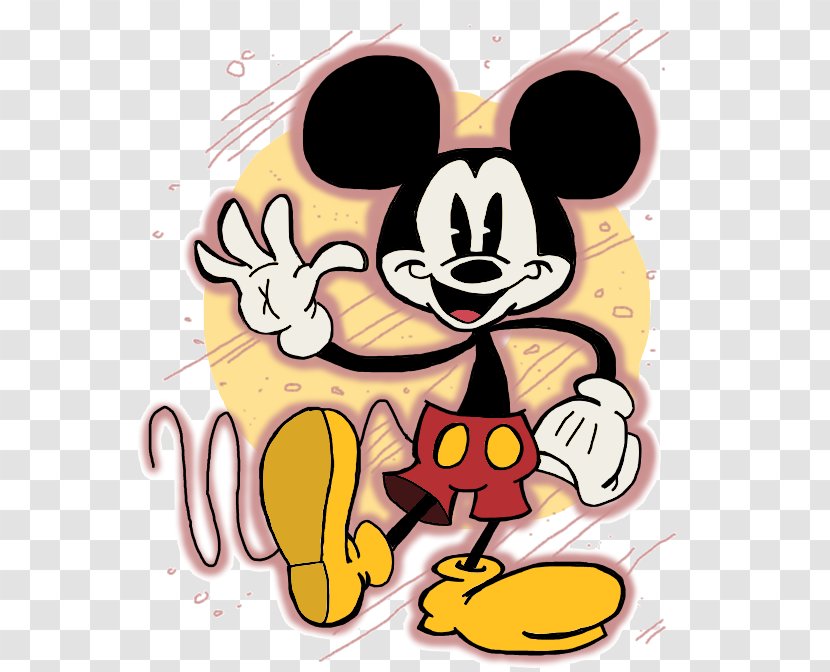 Mickey Mouse Minnie Art Illustration Design - Heart Transparent PNG