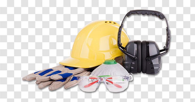 Personal Protective Equipment Safety Stock Photography Hazard Fall Protection - Hard Hats - Goggles Transparent PNG
