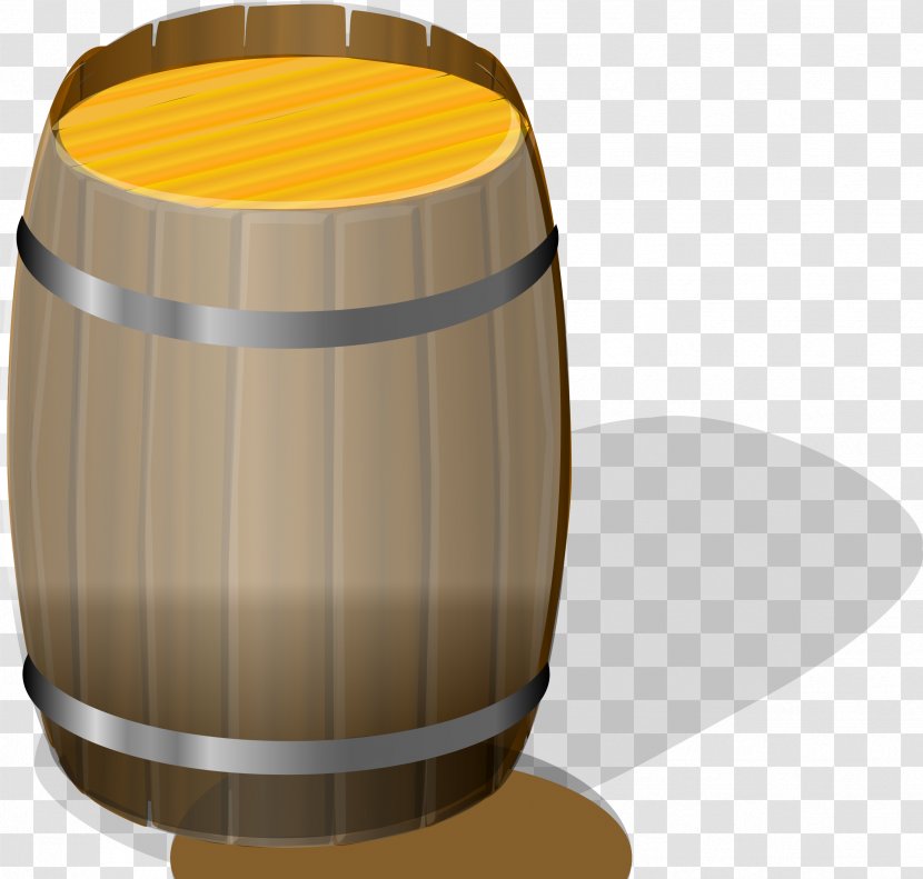 Barrel Drawing Clip Art - Wooden Transparent PNG
