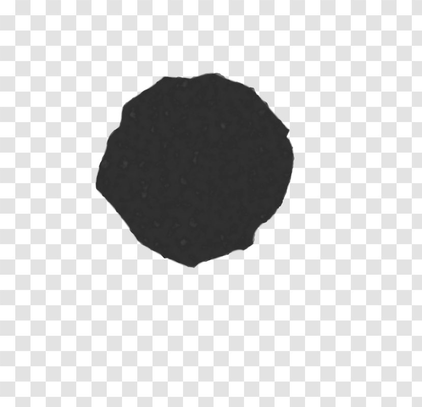 Clip Art Image - Black And White - Asteroid Crater In Mexico Transparent PNG