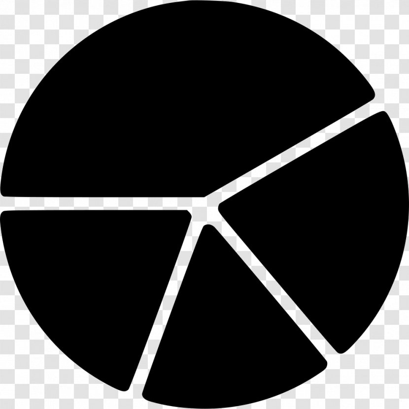 Pie Chart Statistics Royalty-free - Black - Symbol Transparent PNG