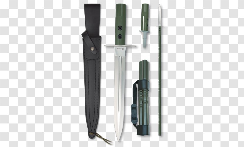 Boar Spear Bowie Knife Hunting Dagger - Hardware Transparent PNG