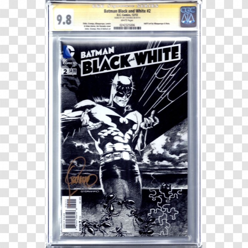 Batman Black And White DC Comics Comic Book - Comic. Transparent PNG