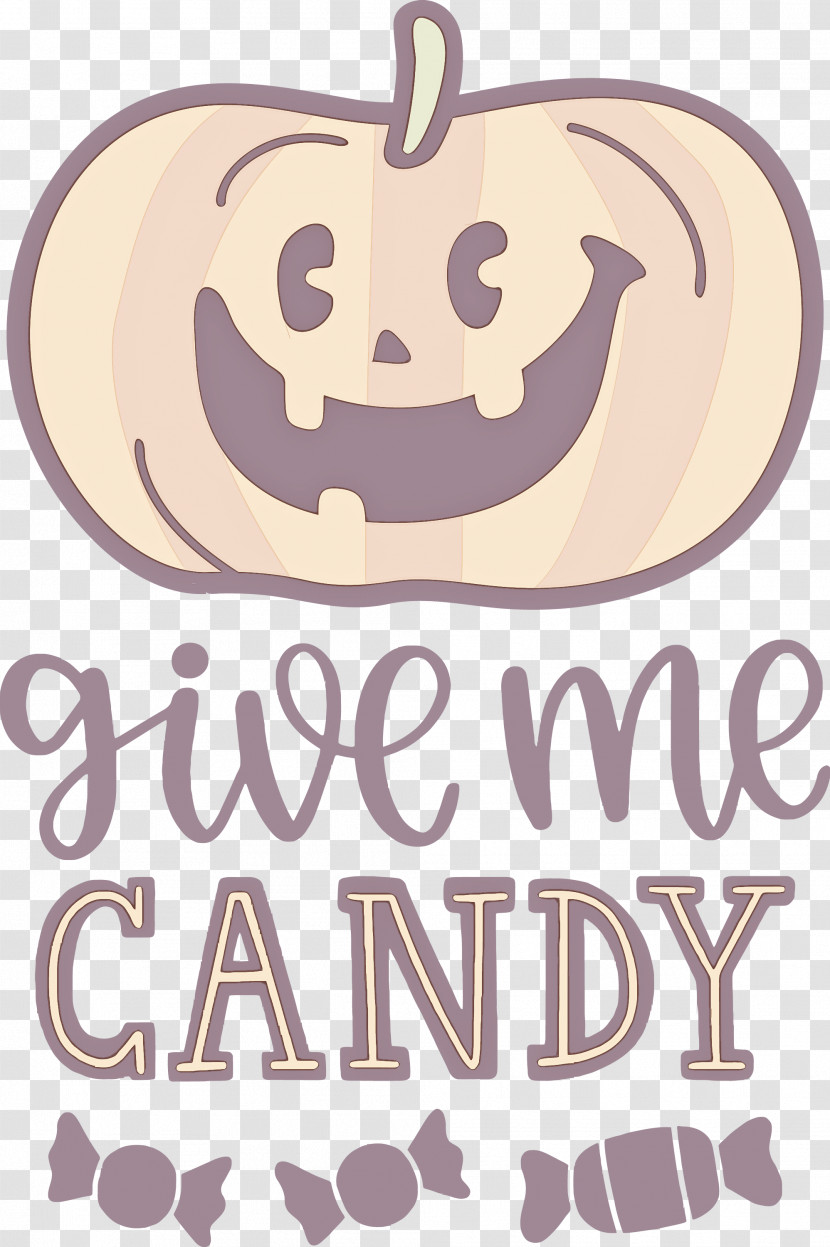 Give Me Candy Halloween Trick Or Treat Transparent PNG