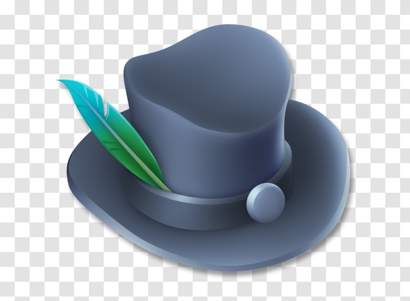 Top Hat Hay Day Cloche Sun - Feather Transparent PNG