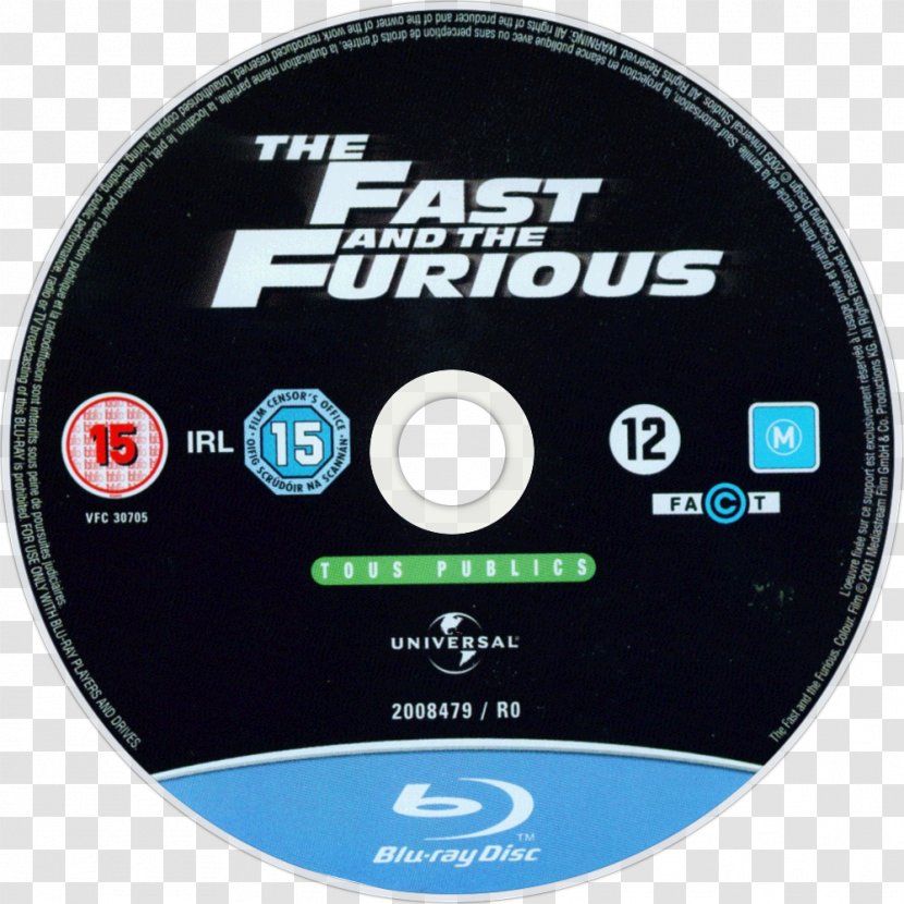 Compact Disc Blu-ray The Fast And Furious DVD Television - Playstation 4 Transparent PNG
