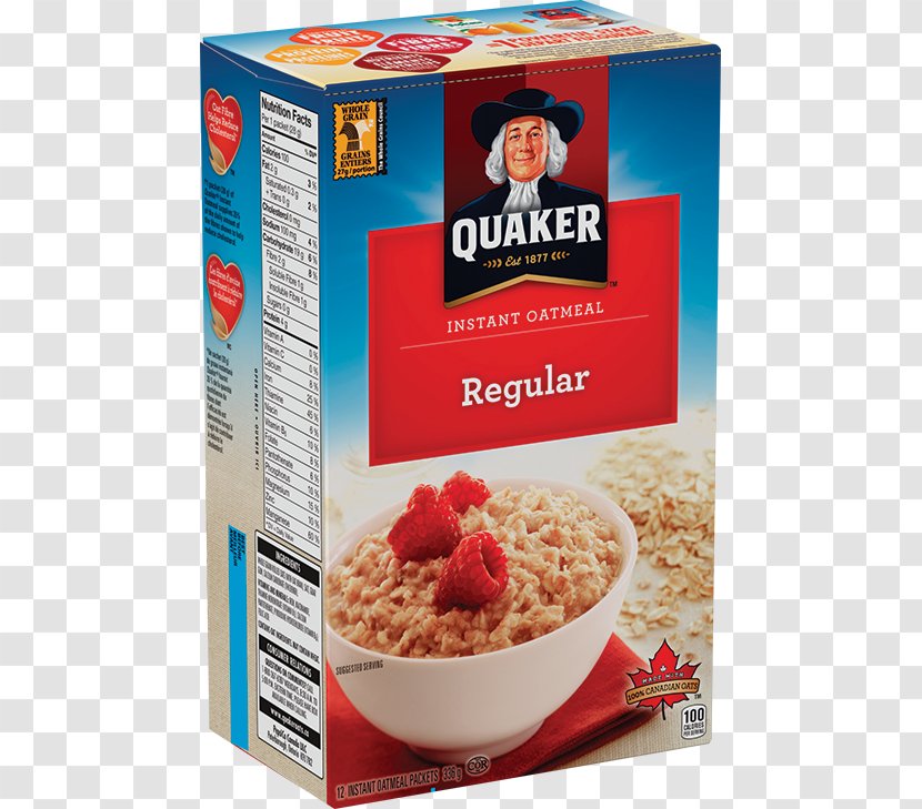 Quaker Instant Oatmeal Breakfast Cereal Oats Company - Muesli Transparent PNG