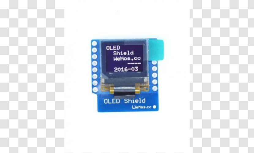 ESP8266 I²C OLED NodeMCU WeMos D1 Mini - Electronic Component - Wemos Transparent PNG