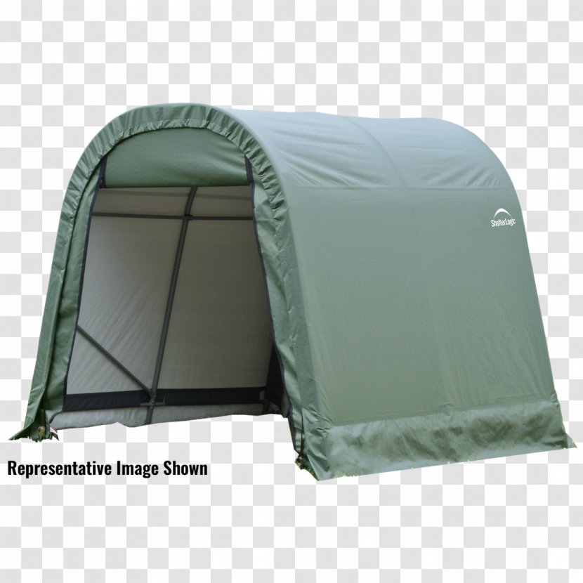 ShelterLogic Round Style Shelter Shed Canopy Picture Frames Garage - Green Transparent PNG
