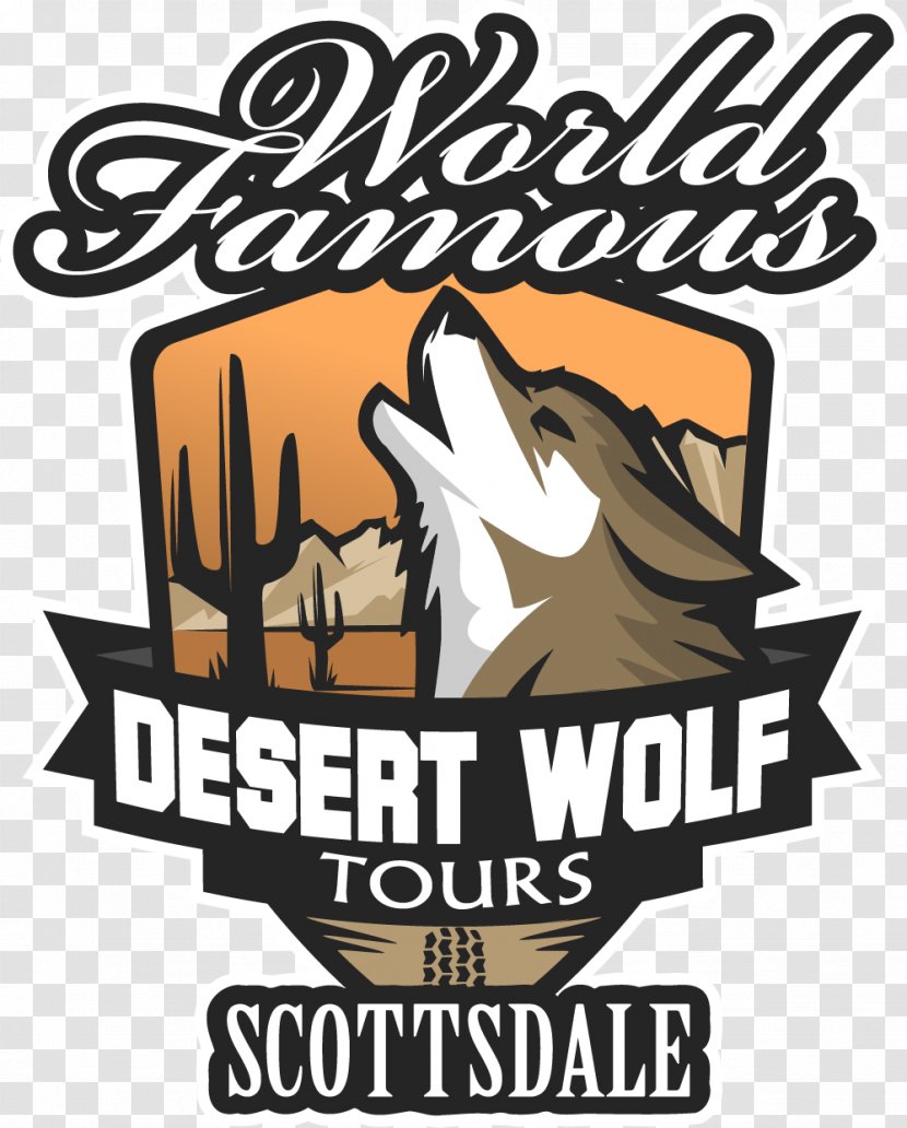 Desert Wolf Tours Gray Logo Real Estate Group - Black Transparent PNG