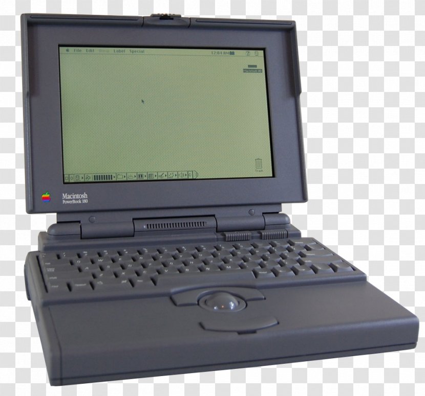 Laptop PowerBook 170 180 - Display Device Transparent PNG