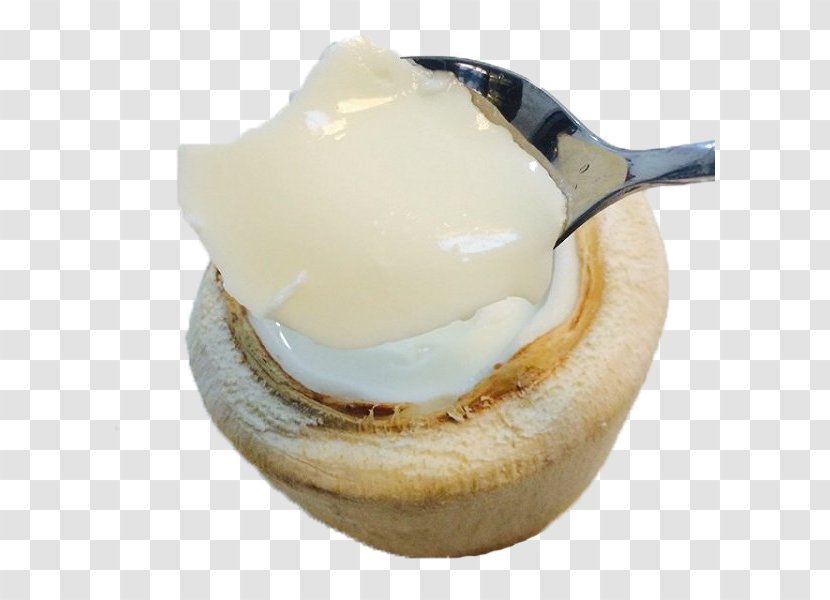 Coconut Milk Gelatin Dessert Nata De Coco Panna Cotta - White Special Portrayal Transparent PNG