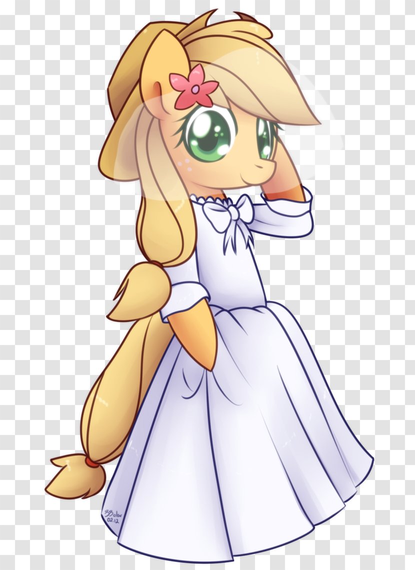 Applejack Rarity Pony Rainbow Dash Twilight Sparkle - Watercolor - Dress Transparent PNG