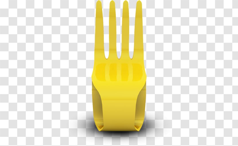 Chair Stool Seat Icon - Creative Fork Yellow Transparent PNG