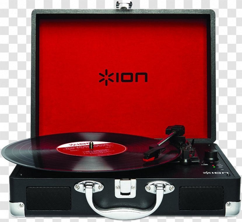 ION Audio Phonograph Record Turntable - Frame Transparent PNG